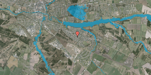 Oversvømmelsesrisiko fra vandløb på Malurten 22, 7500 Holstebro