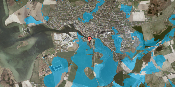 Oversvømmelsesrisiko fra vandløb på Gedstedvej 11C, 4900 Nakskov
