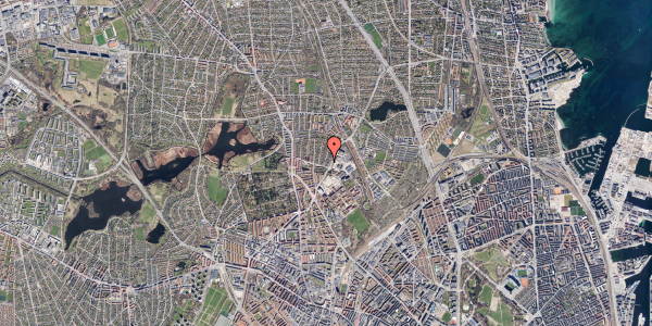 Oversvømmelsesrisiko fra vandløb på Magdelonevej 4, 2400 København NV