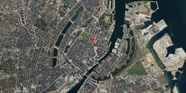 Oversvømmelsesrisiko fra vandløb på Ny Adelgade 4B, 1. , 1104 København K