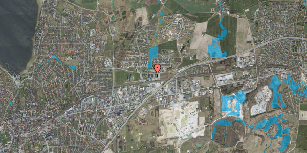 Oversvømmelsesrisiko fra vandløb på Poppellunden 3, 2. tv, 4000 Roskilde