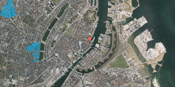Oversvømmelsesrisiko fra vandløb på Toldbodgade 7B, 1253 København K