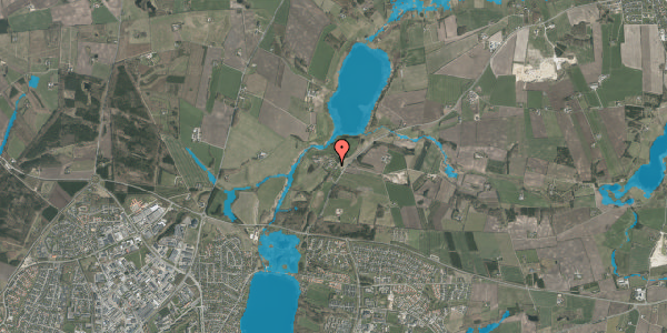 Oversvømmelsesrisiko fra vandløb på Røddingvej 11A, 1. th, 8800 Viborg