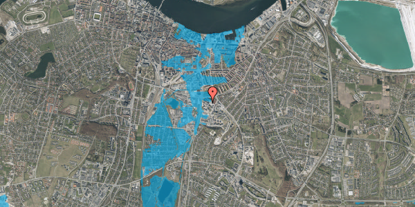 Oversvømmelsesrisiko fra vandløb på Tankedraget 3, 5. 1, 9000 Aalborg