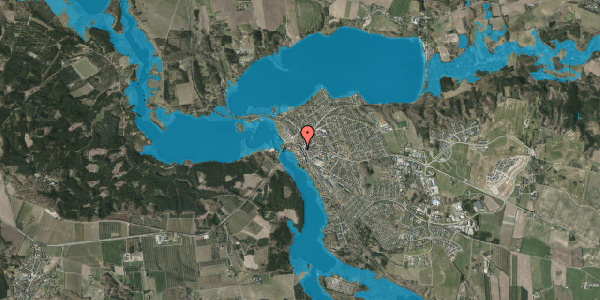 Oversvømmelsesrisiko fra vandløb på Klostervej 6C, st. , 8680 Ry