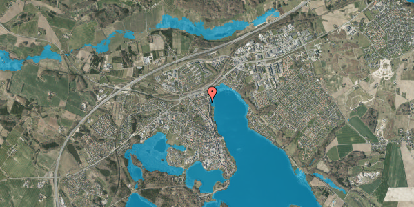 Oversvømmelsesrisiko fra vandløb på Østergade 26, 2. , 8660 Skanderborg