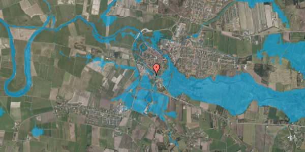 Oversvømmelsesrisiko fra vandløb på Damparken 81, 6760 Ribe