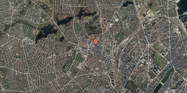 Oversvømmelsesrisiko fra vandløb på Rentemestervej 53D, 2400 København NV