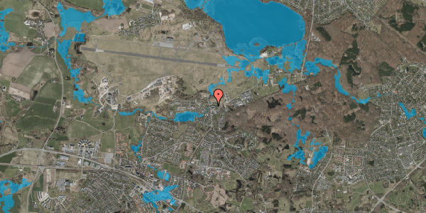 Oversvømmelsesrisiko fra vandløb på Jonstrupvangvej 150H, 3500 Værløse