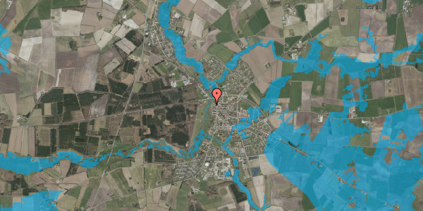Oversvømmelsesrisiko fra vandløb på Ved Møllen 10, 6240 Løgumkloster