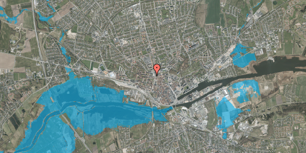 Oversvømmelsesrisiko fra vandløb på Markedsgade 31, st. tv, 8900 Randers C