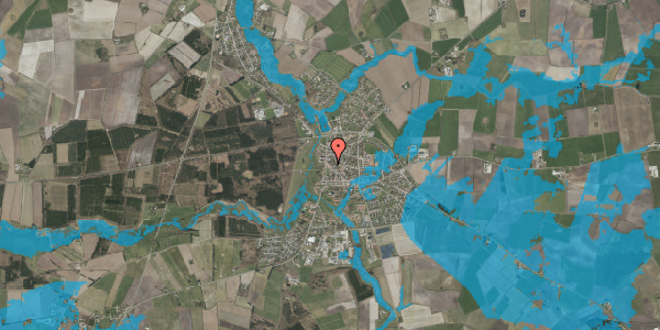 Oversvømmelsesrisiko fra vandløb på Markedsgade 7A, 1. , 6240 Løgumkloster