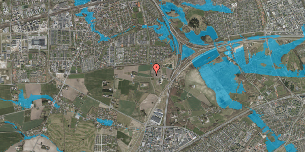 Oversvømmelsesrisiko fra vandløb på Winthersmindevej 51, 2635 Ishøj