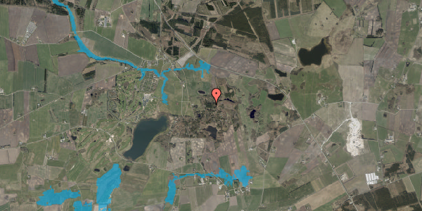 Oversvømmelsesrisiko fra vandløb på Lobelievej 45, 9600 Aars
