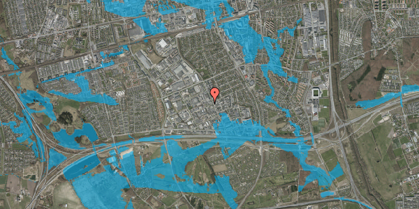 Oversvømmelsesrisiko fra vandløb på Nyager 2, 2605 Brøndby