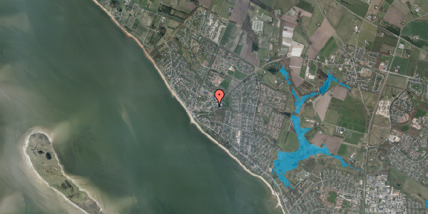 Oversvømmelsesrisiko fra vandløb på Plantagevej 39, 6710 Esbjerg V