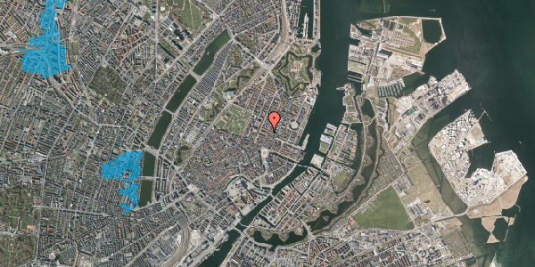 Oversvømmelsesrisiko fra vandløb på Store Kongensgade 46, 1264 København K