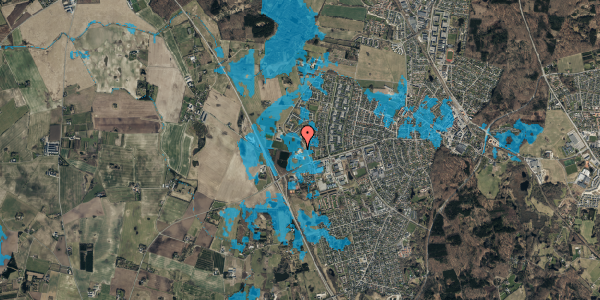 Oversvømmelsesrisiko fra vandløb på Sportsvej 4C, . 23, 3450 Allerød