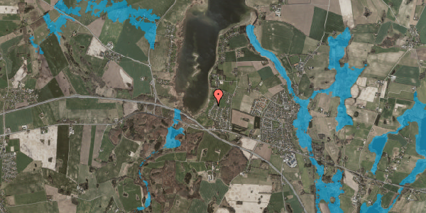 Oversvømmelsesrisiko fra vandløb på Strandvang 45, 4000 Roskilde