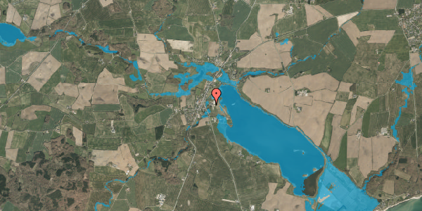 Oversvømmelsesrisiko fra vandløb på Diernæsvej 11, 1. , 6100 Haderslev