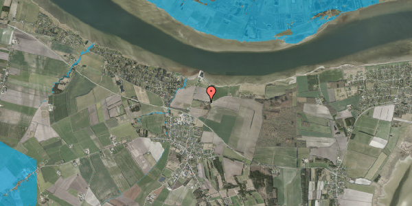 Oversvømmelsesrisiko fra vandløb på Langelandsvej 2B, 9280 Storvorde