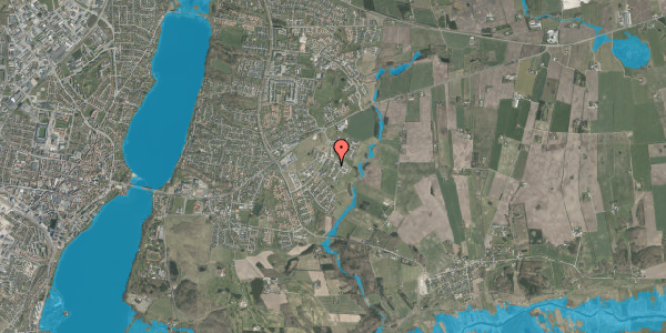 Oversvømmelsesrisiko fra vandløb på Asmild Eng 6, 8800 Viborg