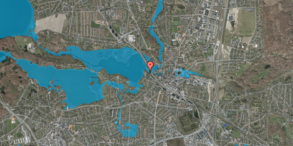 Oversvømmelsesrisiko fra vandløb på Mortonsvej 38, 2. tv, 2800 Kongens Lyngby