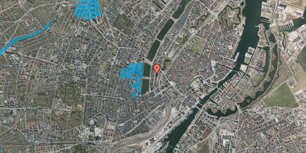 Oversvømmelsesrisiko fra vandløb på Nyropsgade 26, 1. , 1602 København V
