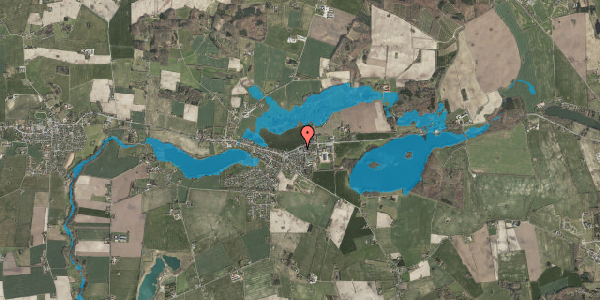 Oversvømmelsesrisiko fra vandløb på Bakkevej 1B, . 31, 5762 Vester Skerninge