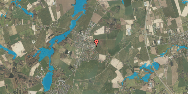 Oversvømmelsesrisiko fra vandløb på Lumbyvej 62, 5792 Årslev