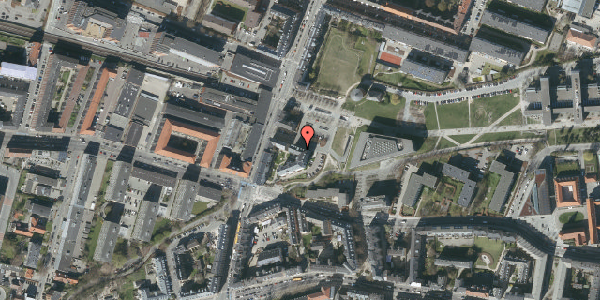 Oversvømmelsesrisiko fra vandløb på Kilevej 6, 1. th, 2000 Frederiksberg