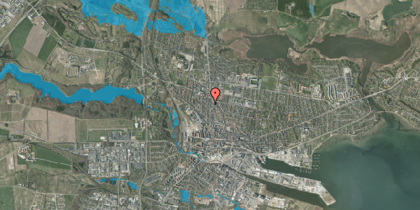 Oversvømmelsesrisiko fra vandløb på Nørretorv 1A, st. 3, 8700 Horsens