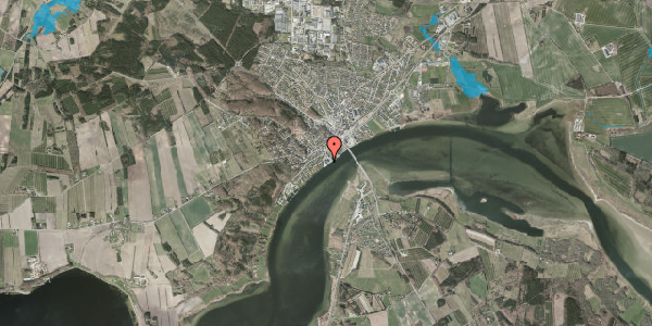 Oversvømmelsesrisiko fra vandløb på Havnevej 17, 9560 Hadsund