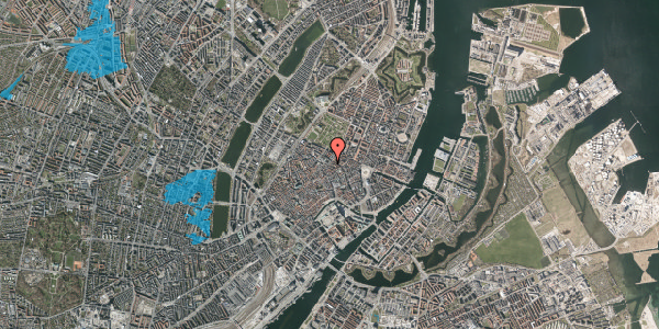 Oversvømmelsesrisiko fra vandløb på Møntergade 3A, 1116 København K