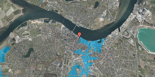 Oversvømmelsesrisiko fra vandløb på Østerågade 27, 9000 Aalborg