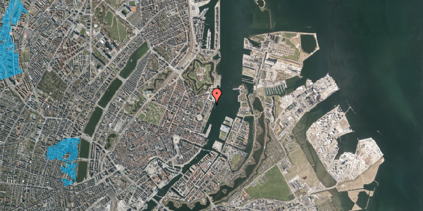 Oversvømmelsesrisiko fra vandløb på Toldbodgade 40, 4. , 1253 København K