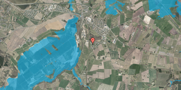 Oversvømmelsesrisiko fra vandløb på Jernbanevej 92, 7840 Højslev