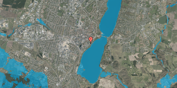 Oversvømmelsesrisiko fra vandløb på Søndersøparken 1, 8800 Viborg