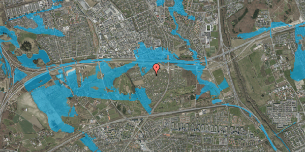 Oversvømmelsesrisiko fra vandløb på Anemonestien 49G, 2605 Brøndby