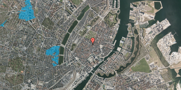 Oversvømmelsesrisiko fra vandløb på Pilestræde 51, st. , 1112 København K