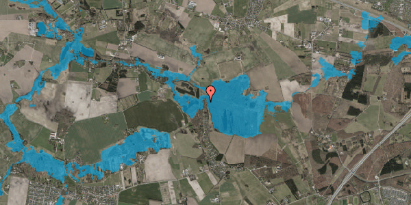 Oversvømmelsesrisiko fra vandløb på Solager 124, 2630 Taastrup