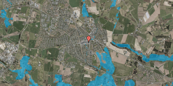 Oversvømmelsesrisiko fra vandløb på Egedal Centret 23A, st. , 3660 Stenløse