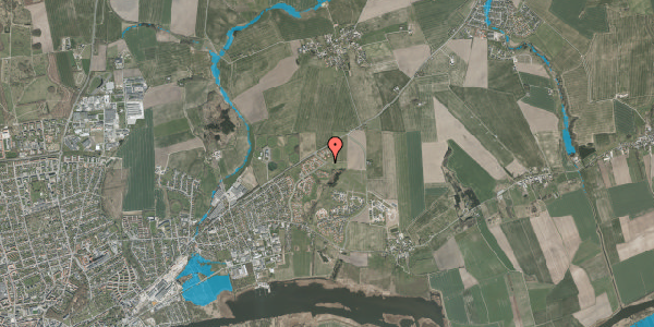 Oversvømmelsesrisiko fra vandløb på Torupdalvej 20, 8930 Randers NØ