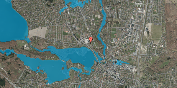 Oversvømmelsesrisiko fra vandløb på Lottenborgvej 26, st. , 2800 Kongens Lyngby