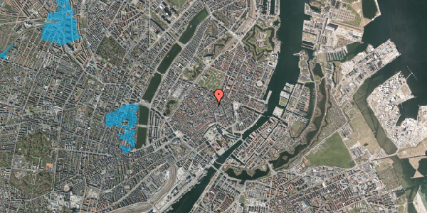 Oversvømmelsesrisiko fra vandløb på Kronprinsensgade 8, 3. th, 1114 København K