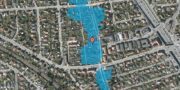 Oversvømmelsesrisiko fra vandløb på Tuborg Haveby 10, 2820 Gentofte