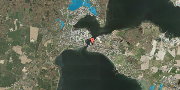 Oversvømmelsesrisiko fra vandløb på Havnevej 3, 6320 Egernsund