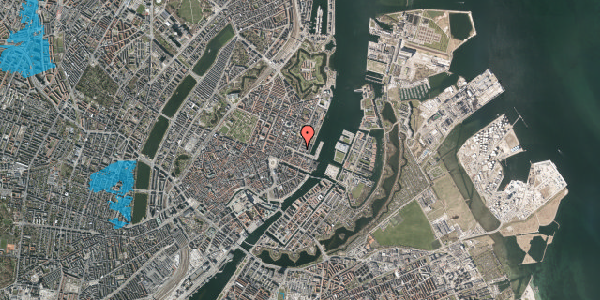 Oversvømmelsesrisiko fra vandløb på Amaliegade 4, 4. , 1256 København K