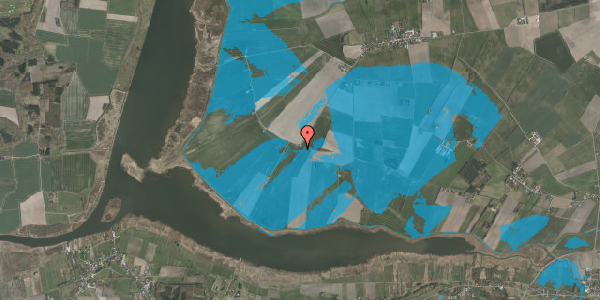 Oversvømmelsesrisiko fra vandløb på Bode Engvej 15E, 8950 Ørsted
