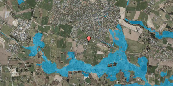 Oversvømmelsesrisiko fra vandløb på Engkær 9, 3660 Stenløse